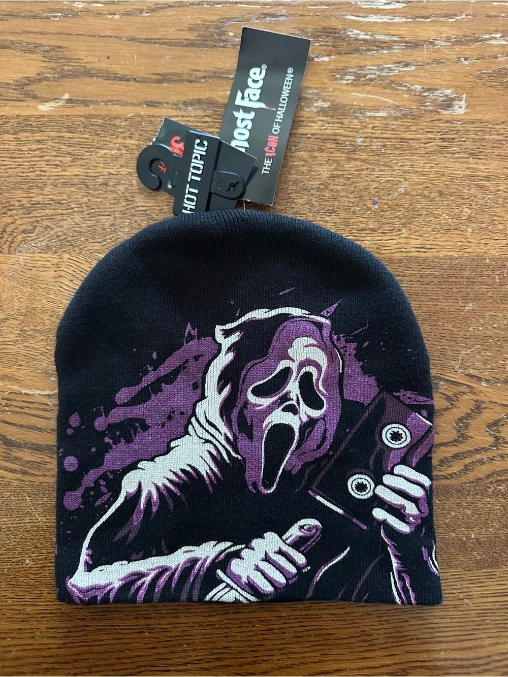Ghost Face Scream Winter Beanie Hat Cap
